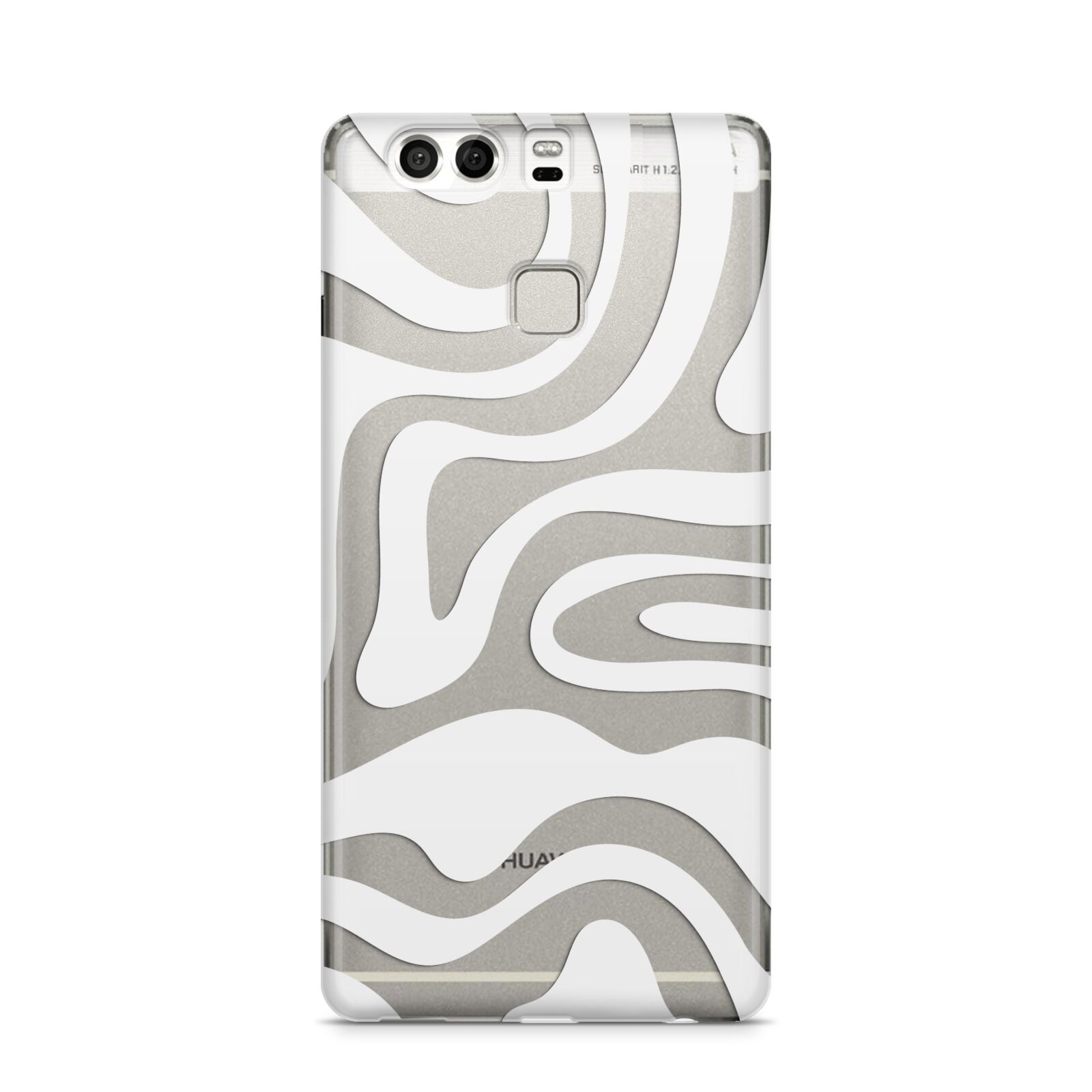 White Swirl Huawei P9 Case