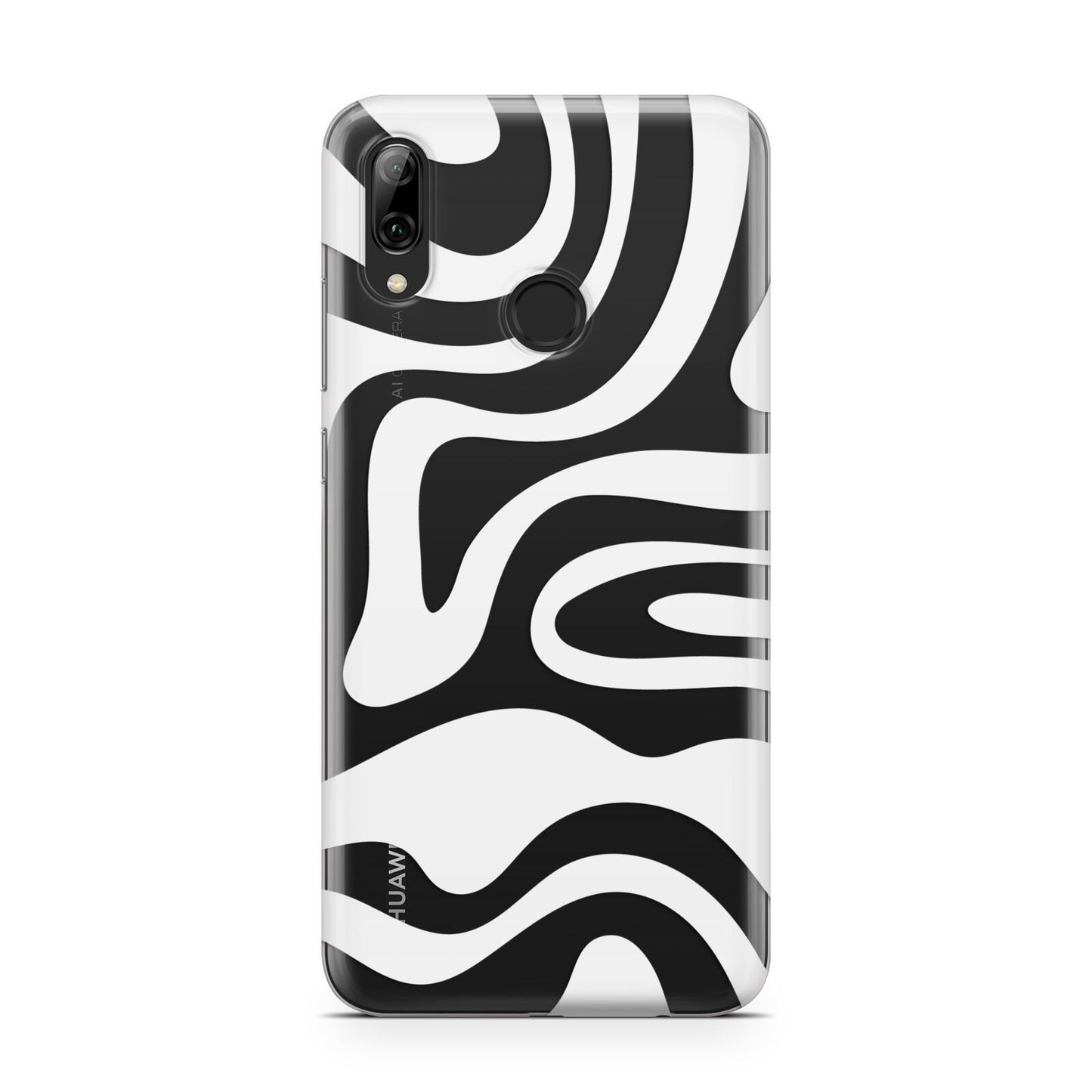 White Swirl Huawei Y7 2019