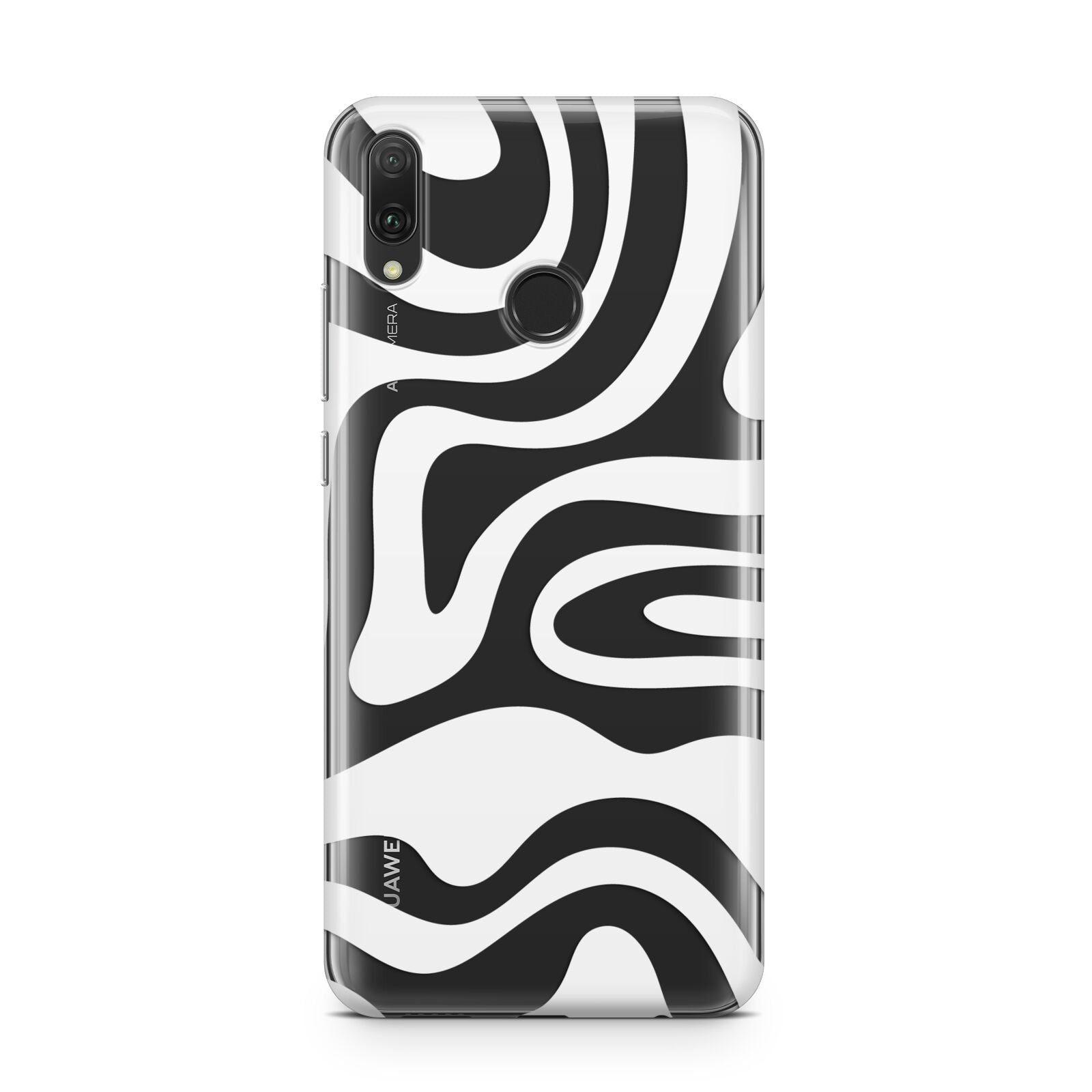 White Swirl Huawei Y9 2019