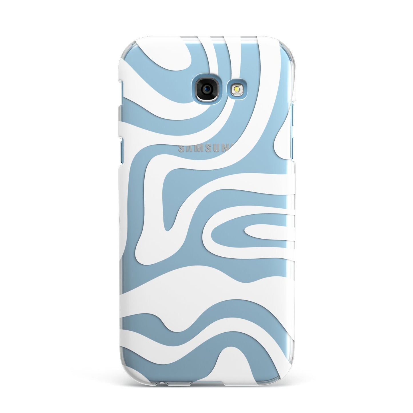White Swirl Samsung Galaxy A7 2017 Case