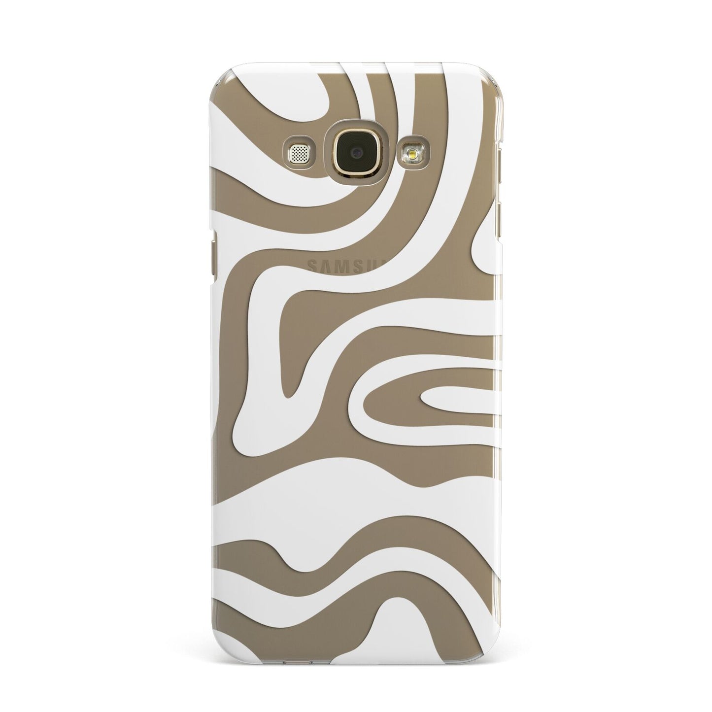 White Swirl Samsung Galaxy A8 Case