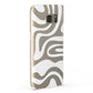 White Swirl Samsung Galaxy Case Fourty Five Degrees