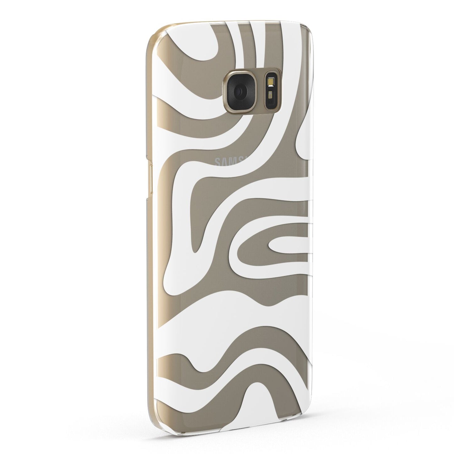 White Swirl Samsung Galaxy Case Fourty Five Degrees