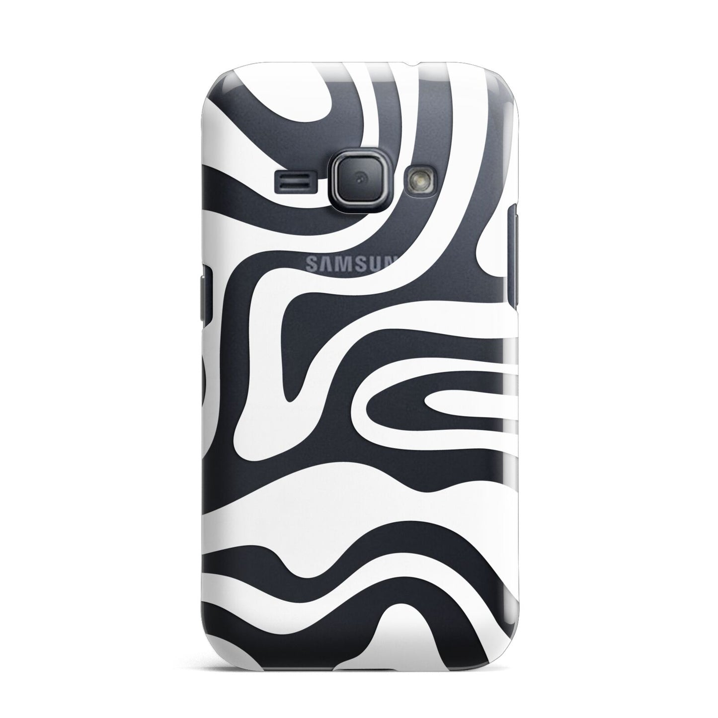 White Swirl Samsung Galaxy J1 2016 Case