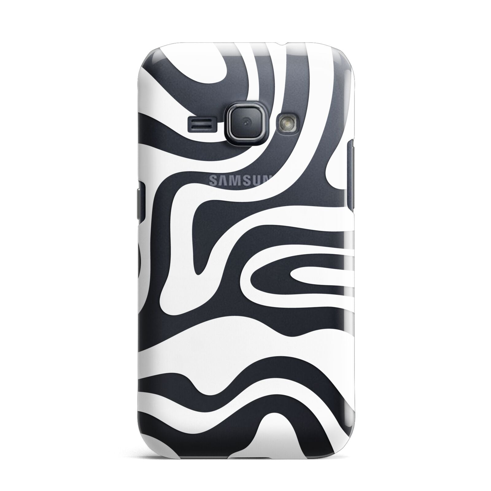 White Swirl Samsung Galaxy J1 2016 Case