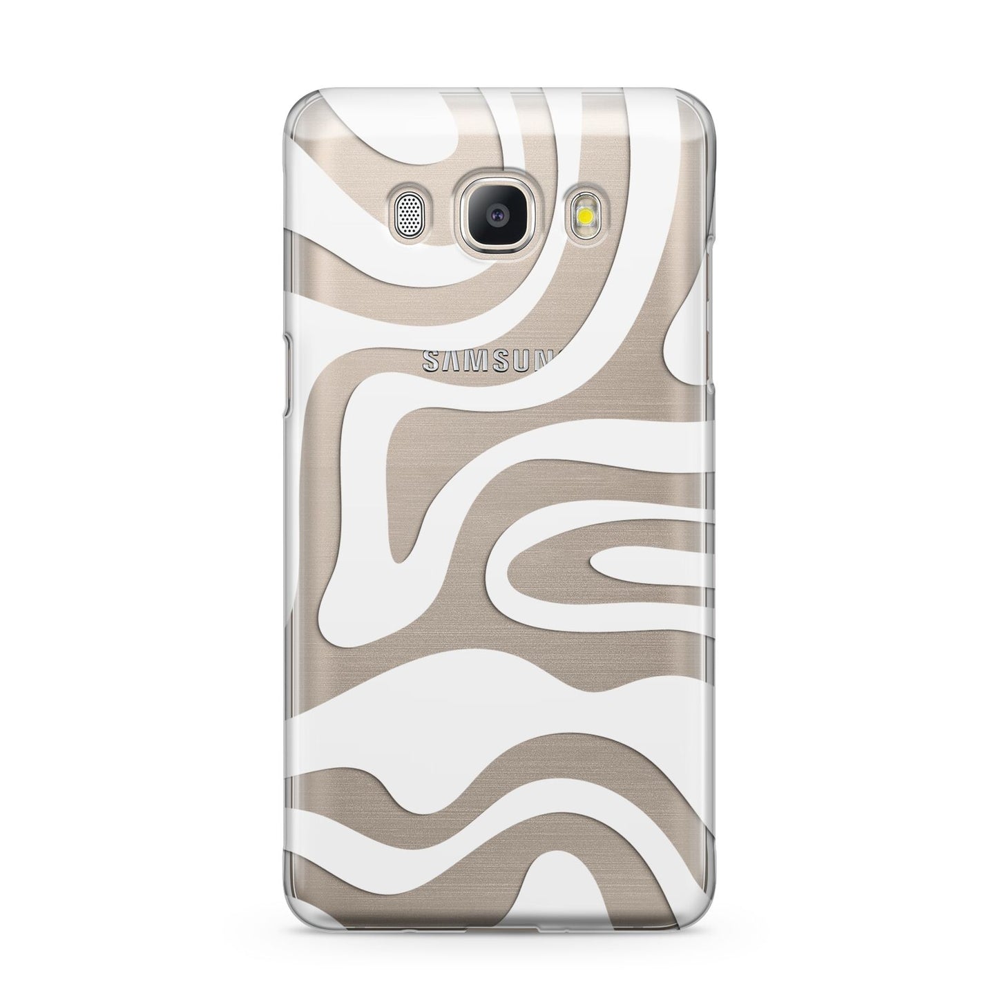 White Swirl Samsung Galaxy J5 2016 Case