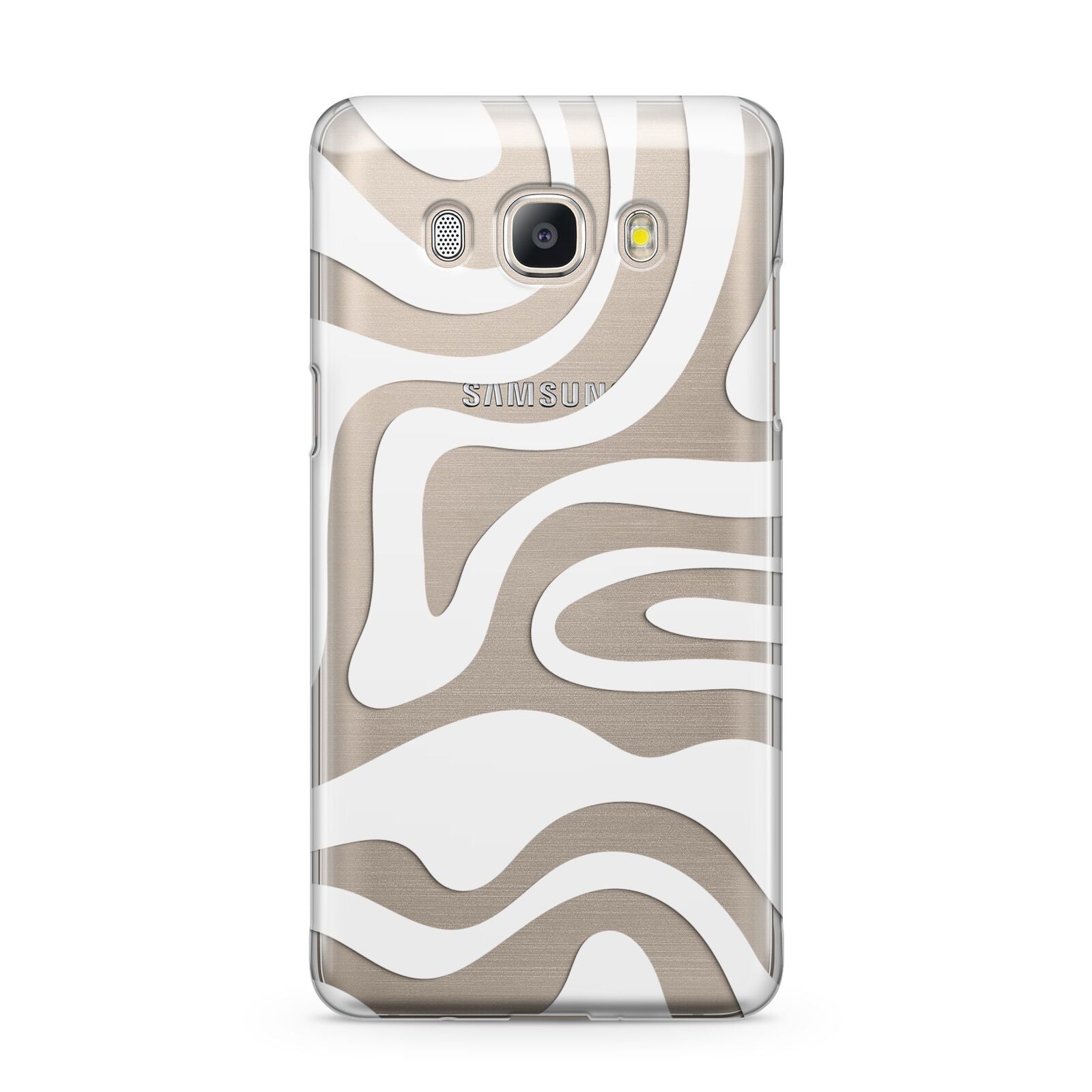 White Swirl Samsung Galaxy J5 2016 Case