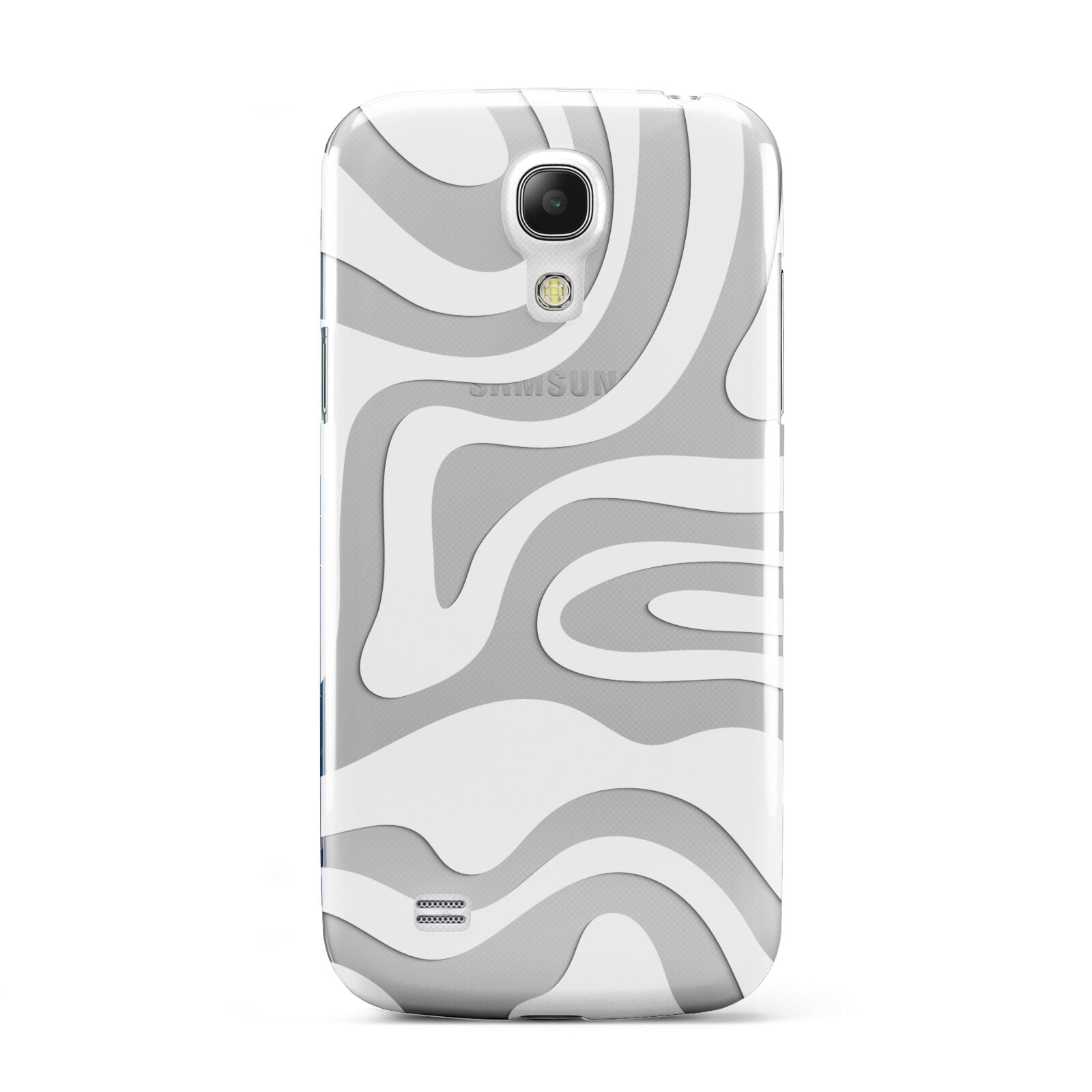 White Swirl Samsung Galaxy S4 Mini Case