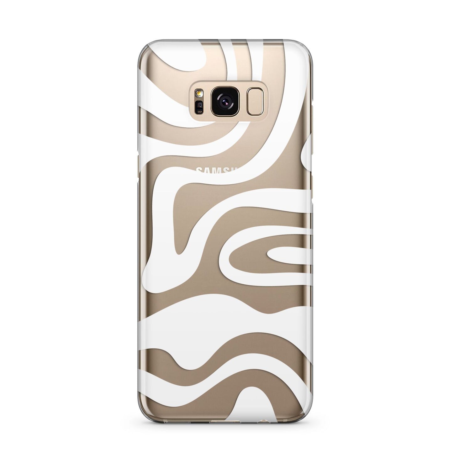 White Swirl Samsung Galaxy S8 Plus Case