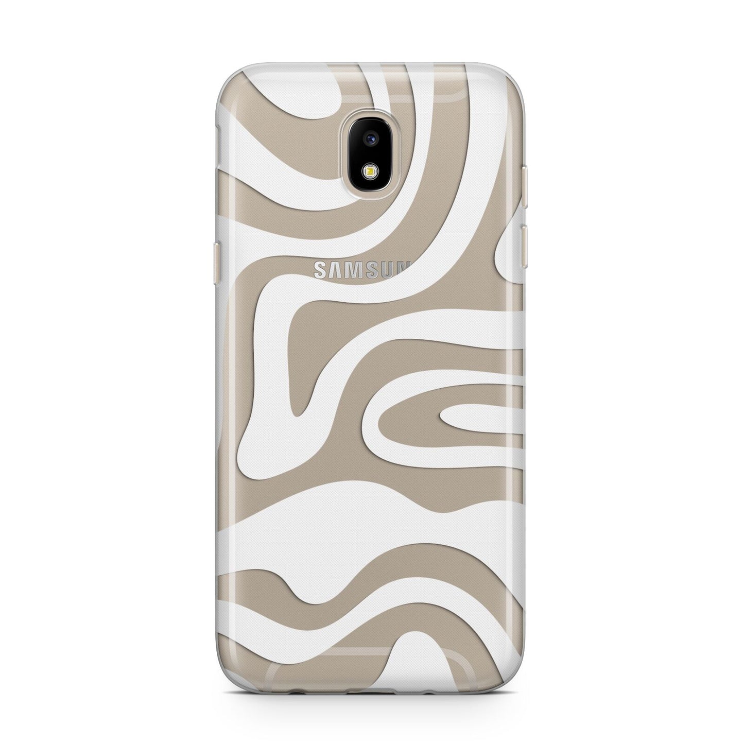 White Swirl Samsung J5 2017 Case