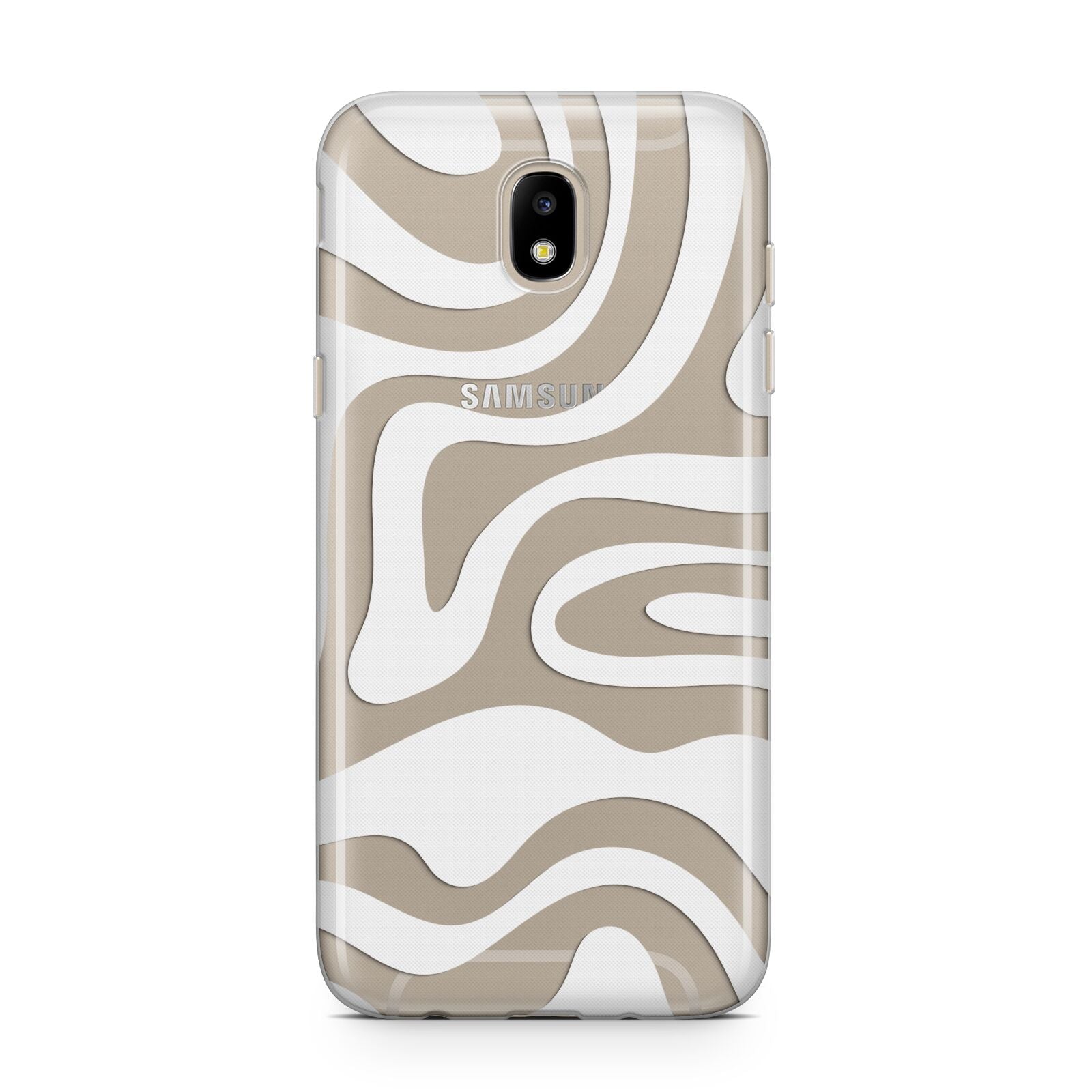 White Swirl Samsung J5 2017 Case