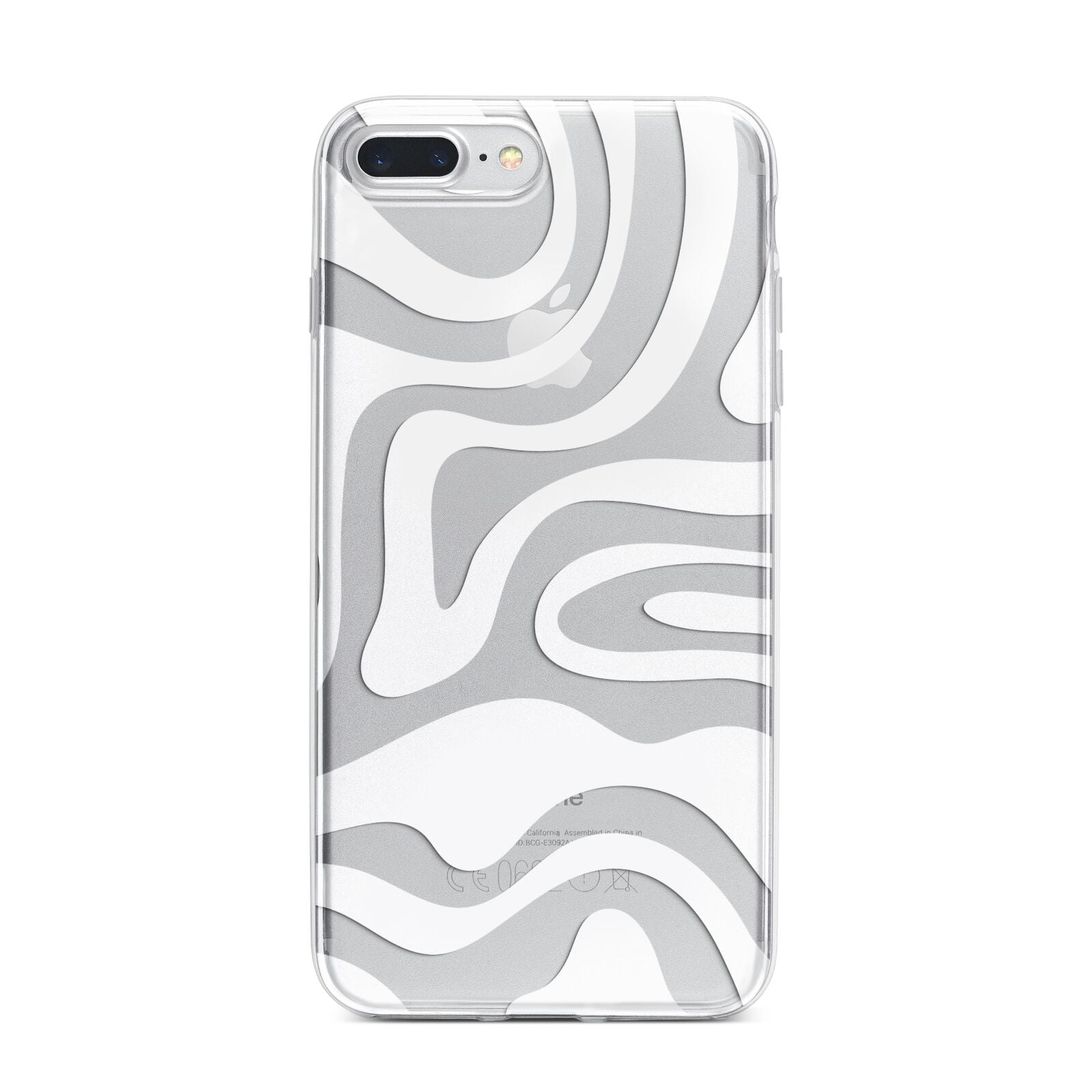 White Aesthetic Iphone Plus Phone Cases White Iphone Phone Case