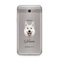 White Swiss Shepherd Dog Personalised Samsung Galaxy J7 2017 Case