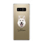 White Swiss Shepherd Dog Personalised Samsung Galaxy S8 Case