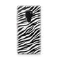 White Zebra Print Huawei Mate 20 Phone Case
