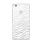 White Zebra Print Huawei P8 Lite Case