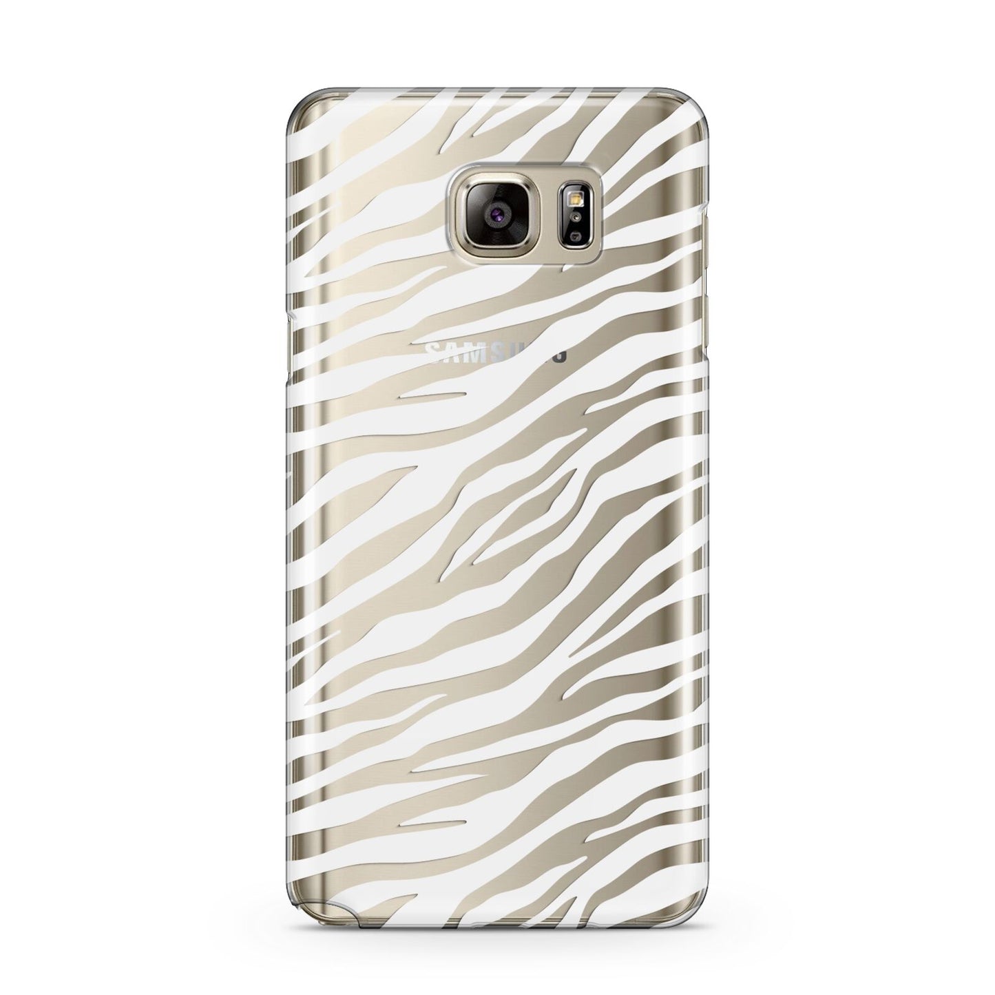 White Zebra Print Samsung Galaxy Note 5 Case