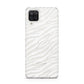 White Zebra Print Samsung M12 Case