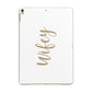 Wifey Apple iPad Gold Case