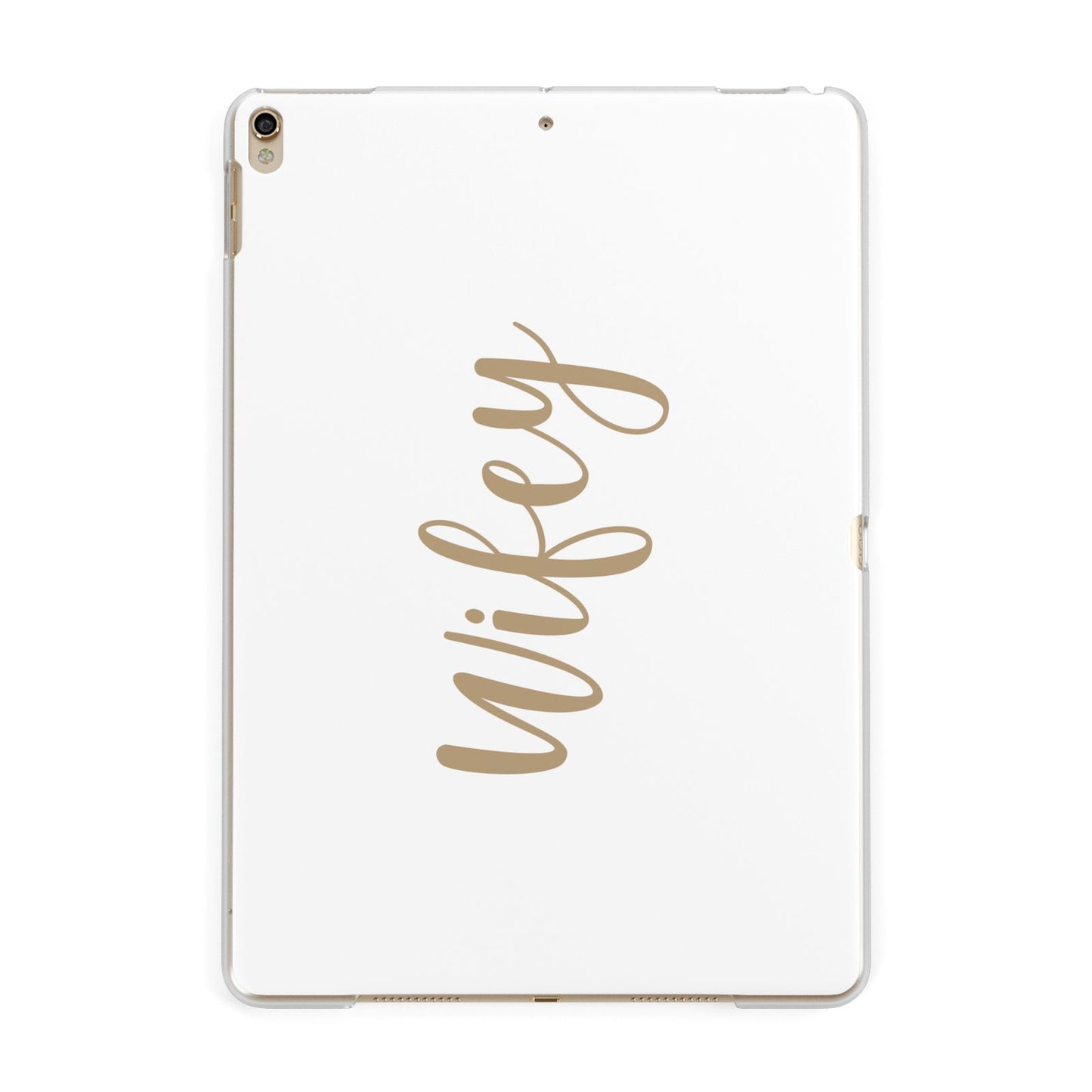 Wifey Apple iPad Gold Case