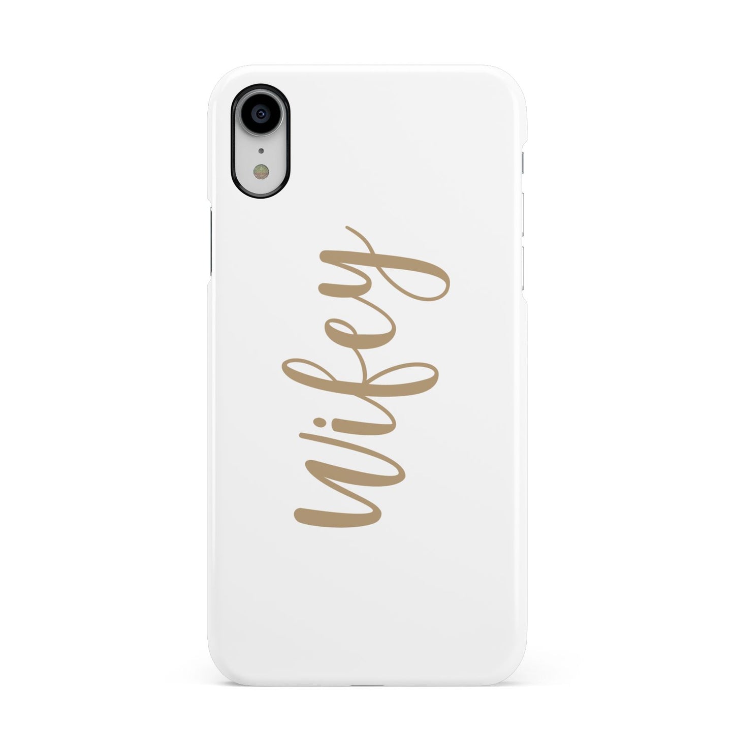 Wifey Apple iPhone XR White 3D Snap Case