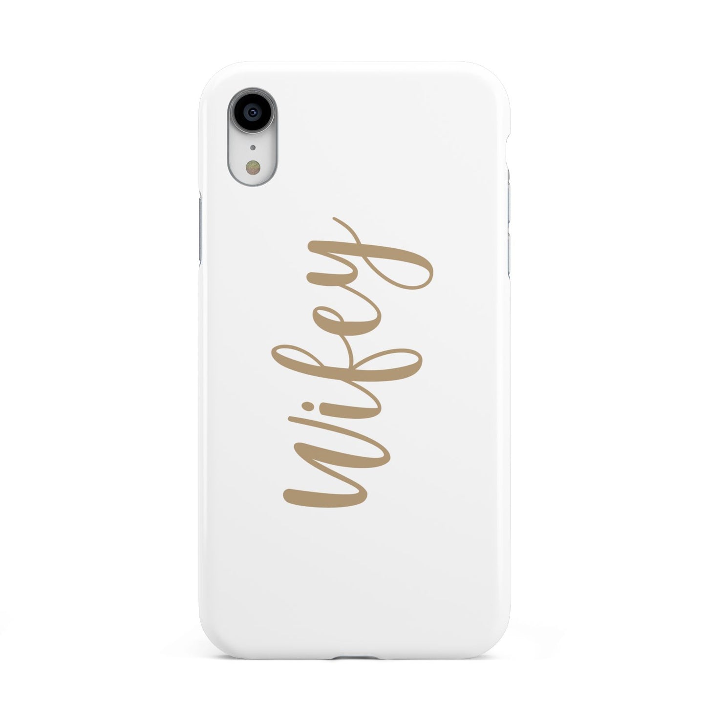 Wifey Apple iPhone XR White 3D Tough Case