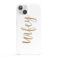 Wifey iPhone 13 Full Wrap 3D Snap Case