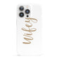 Wifey iPhone 13 Pro Full Wrap 3D Snap Case