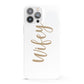 Wifey iPhone 13 Pro Max Full Wrap 3D Snap Case
