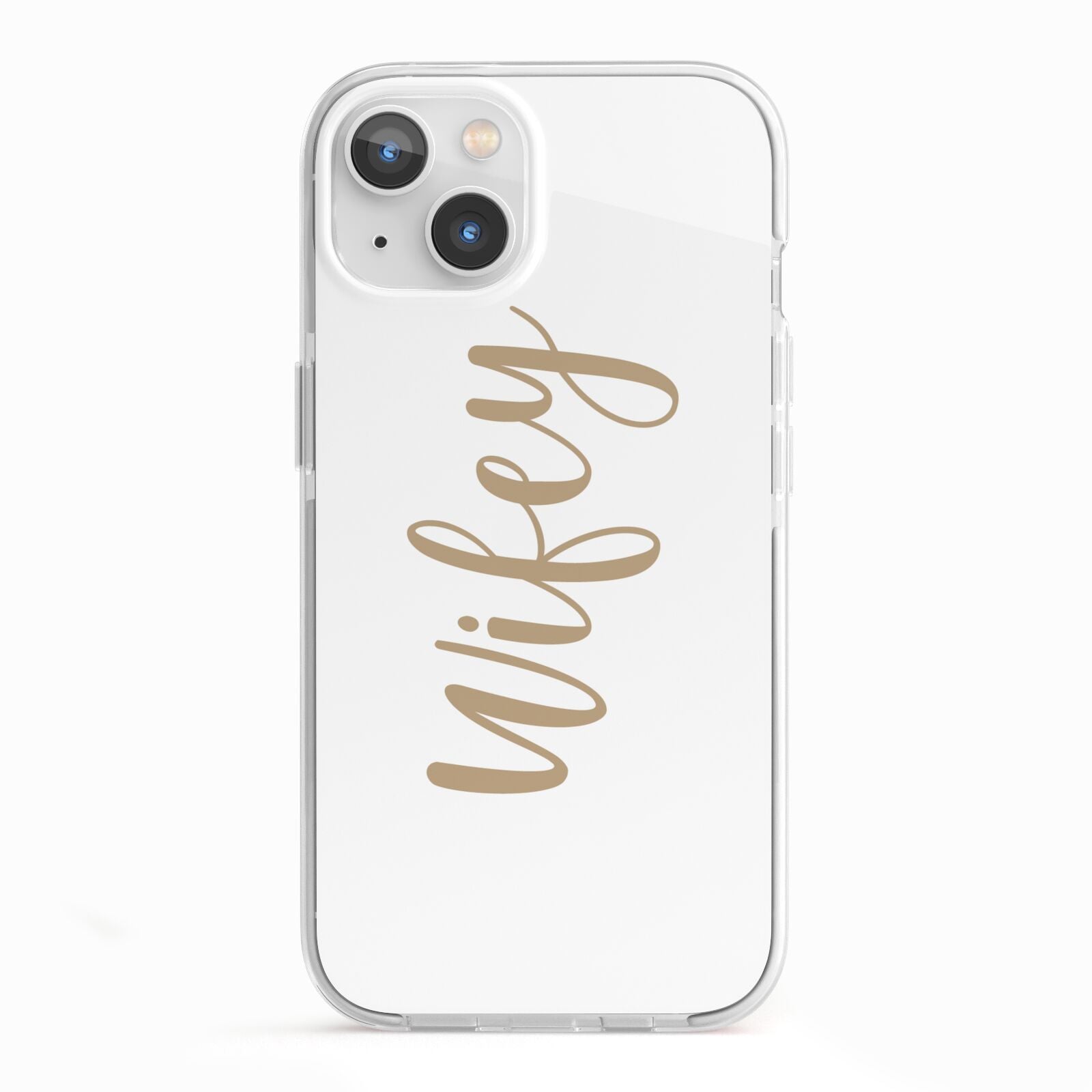 Wifey iPhone 13 TPU Impact Case with White Edges