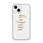 Wifey iPhone 14 Glitter Tough Case Starlight