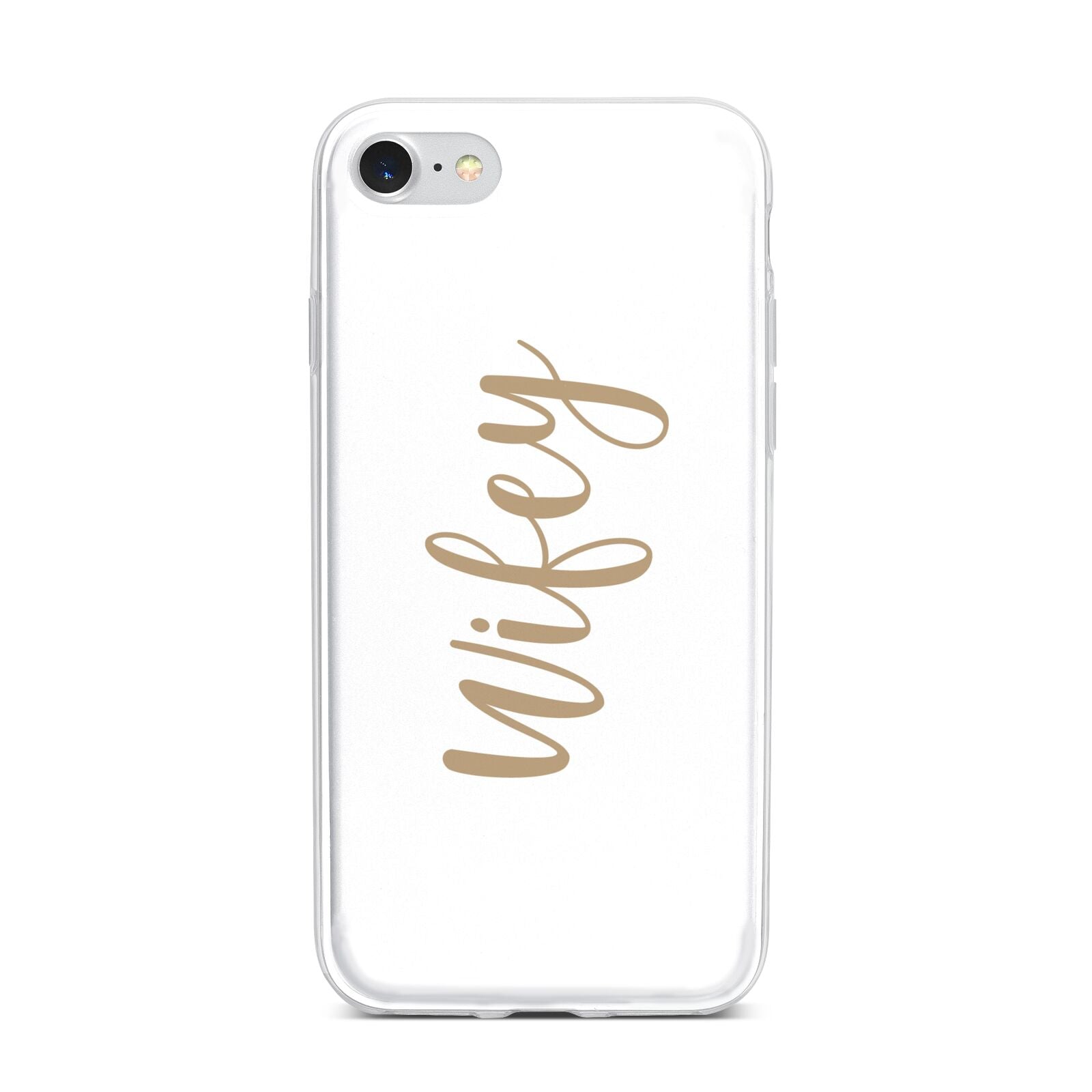 Wifey iPhone 7 Bumper Case on Silver iPhone