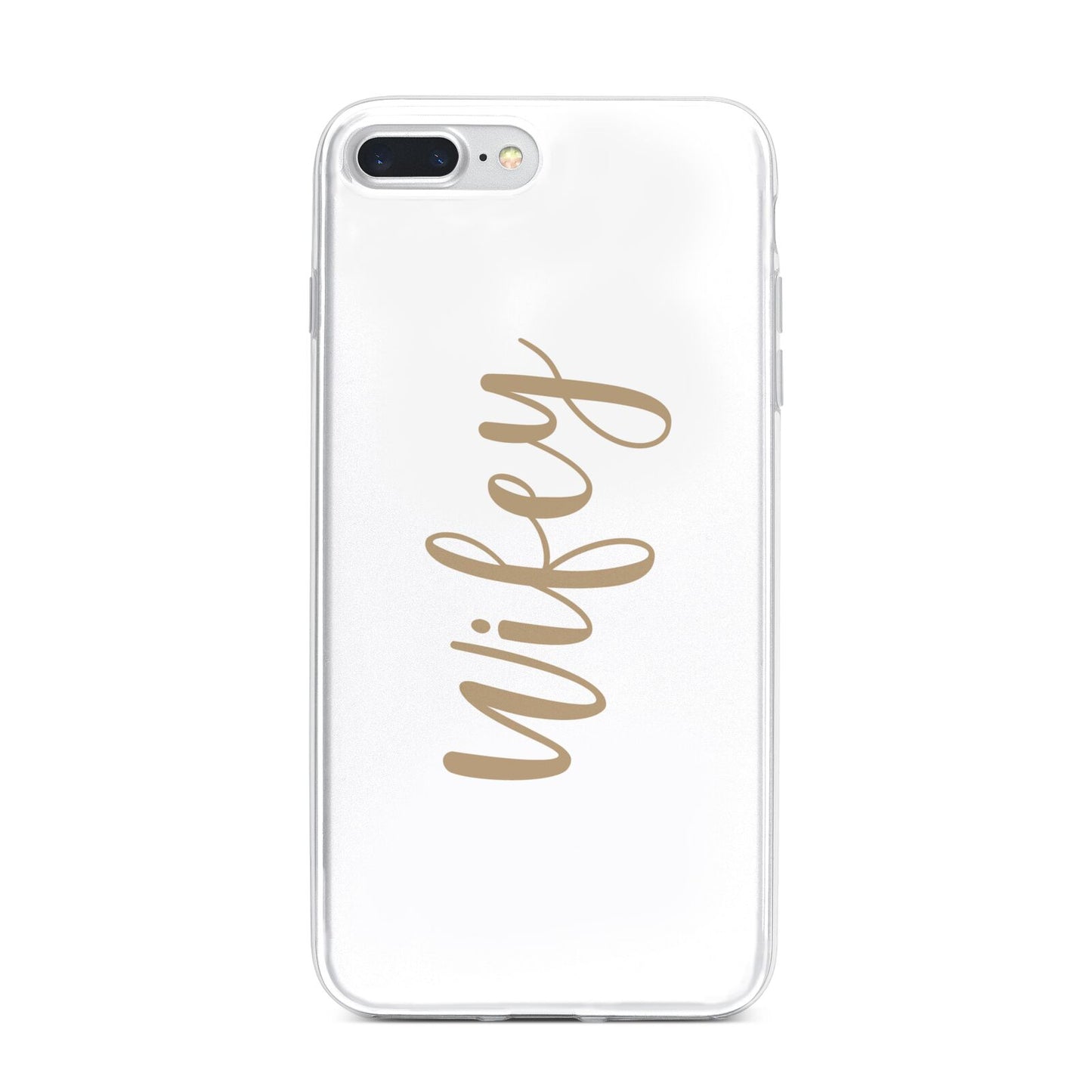 Wifey iPhone 7 Plus Bumper Case on Silver iPhone