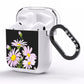 Wild Daisies AirPods Clear Case Side Image