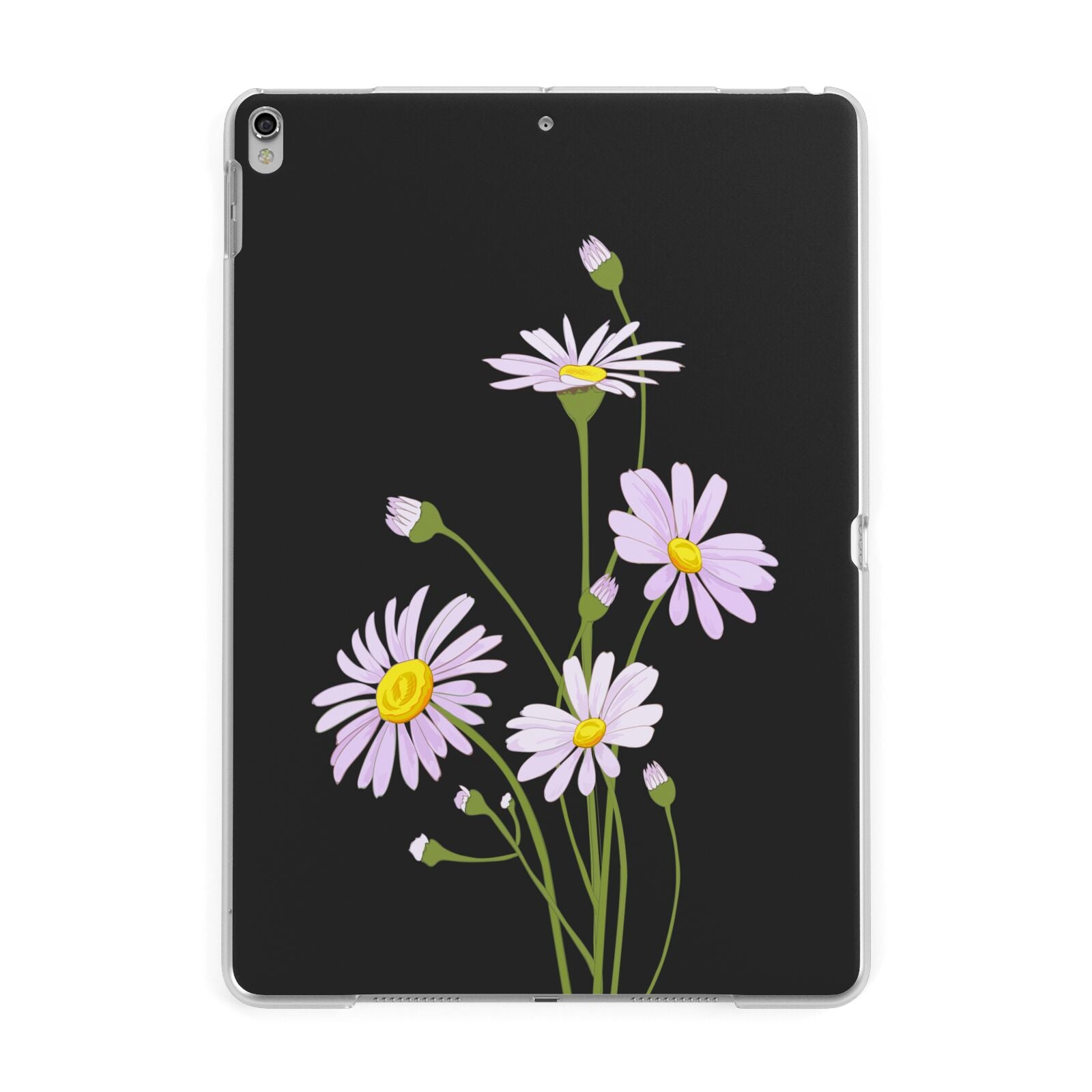 Wild Daisies Apple iPad Silver Case