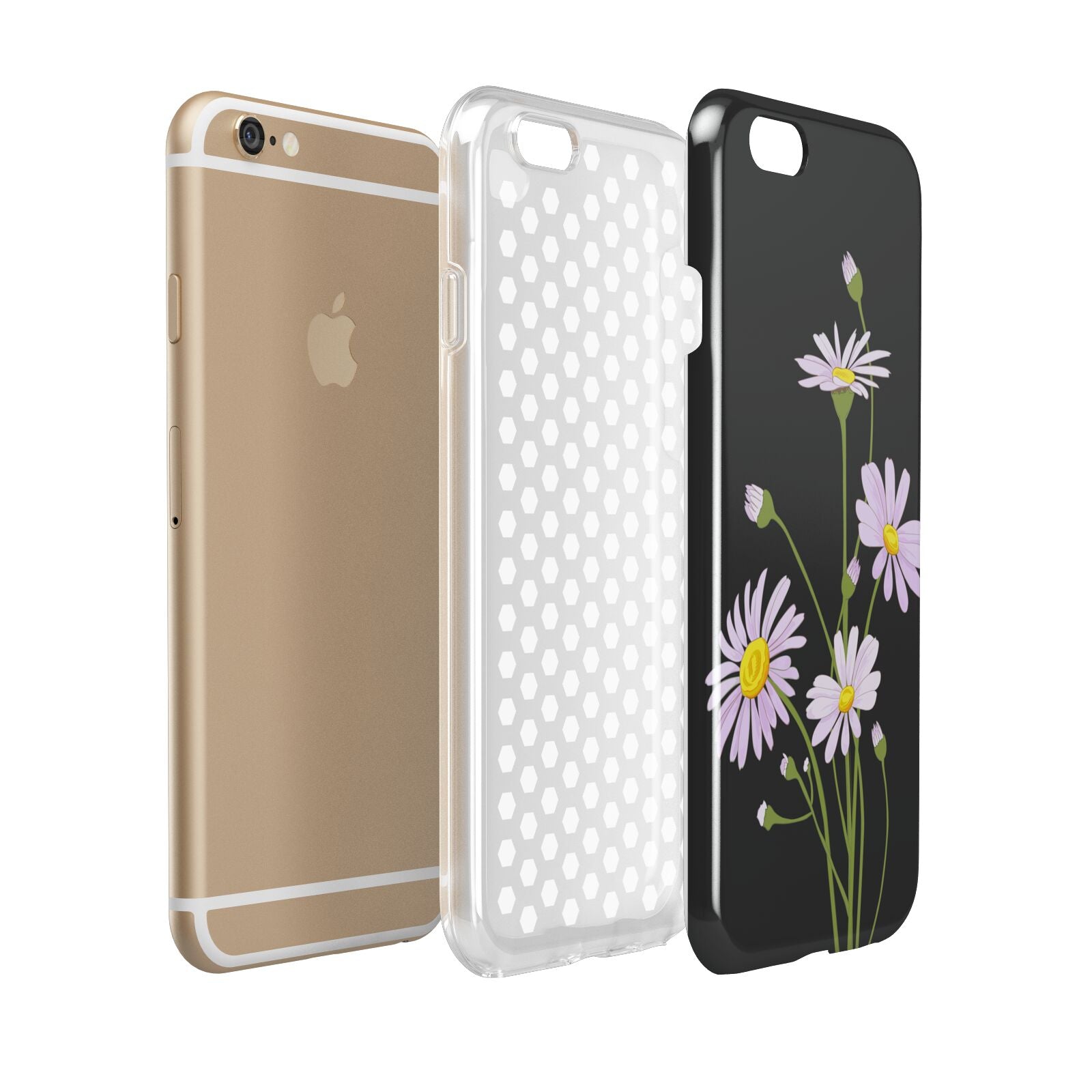 Wild Daisies Apple iPhone 6 3D Tough Case Expanded view