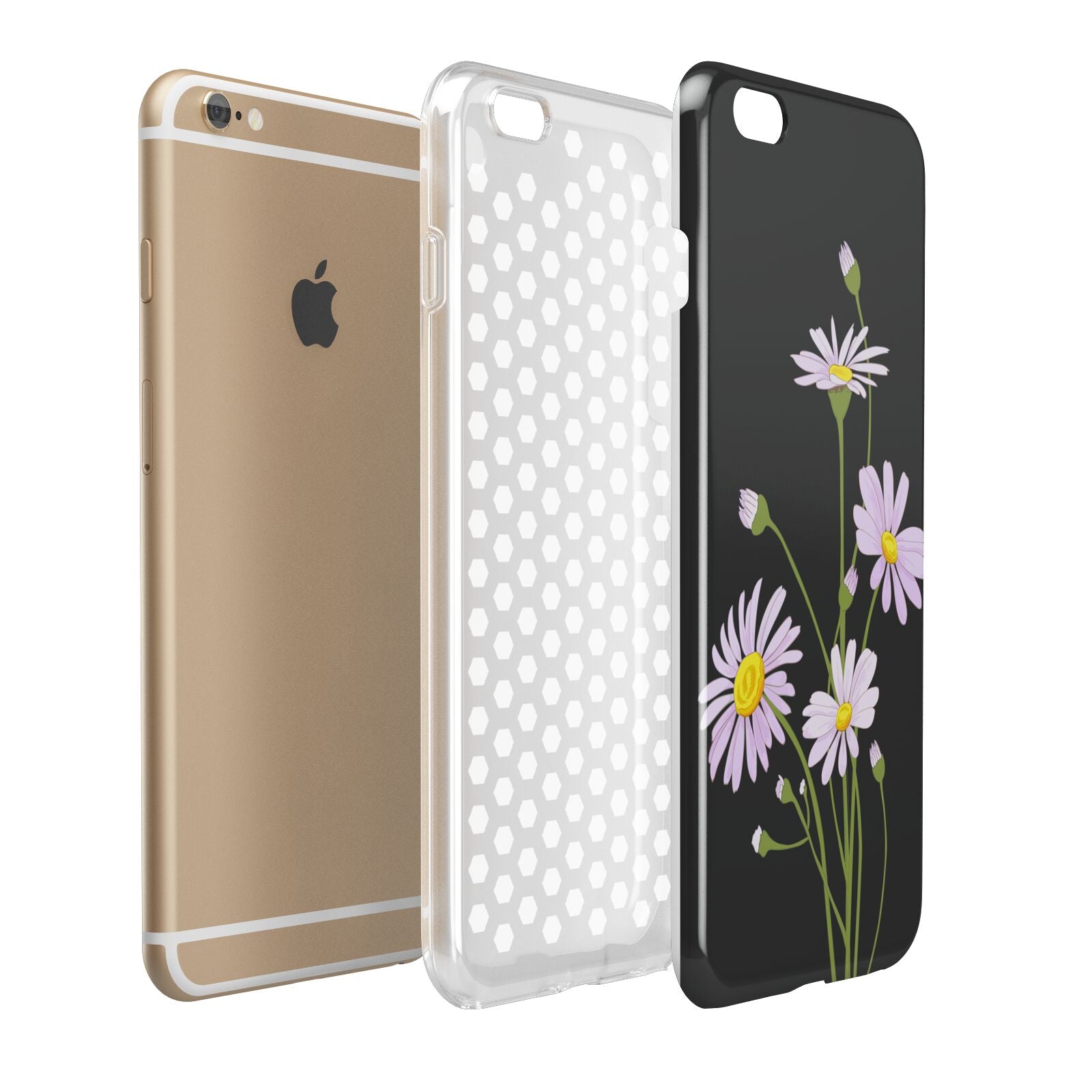 Wild Daisies Apple iPhone 6 Plus 3D Tough Case Expand Detail Image