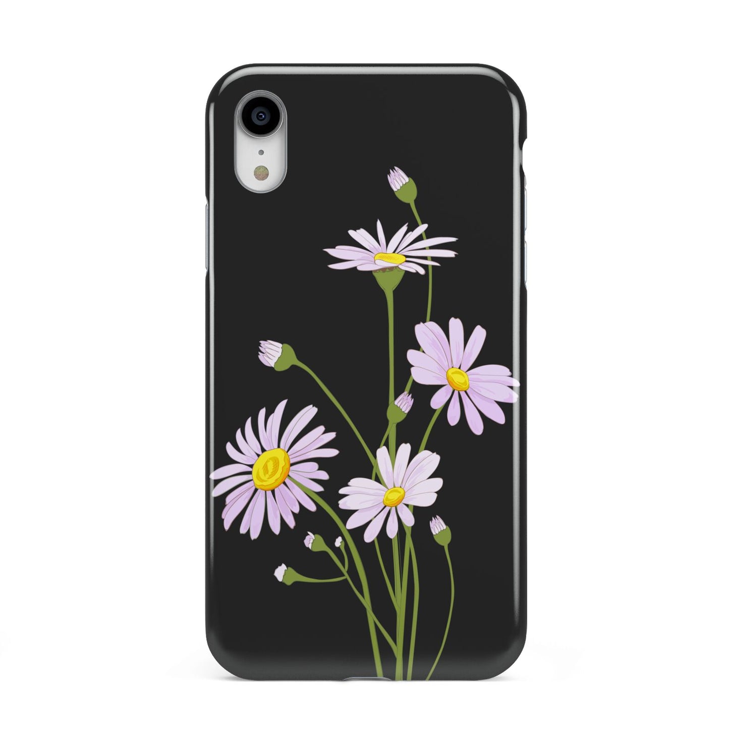 Wild Daisies Apple iPhone XR White 3D Tough Case