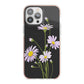Wild Daisies iPhone 13 Pro Max TPU Impact Case with Pink Edges