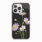 Wild Daisies iPhone 13 Pro TPU Impact Case with Pink Edges