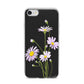 Wild Daisies iPhone 7 Bumper Case on Silver iPhone