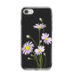 Wild Daisies iPhone 8 Bumper Case on Silver iPhone