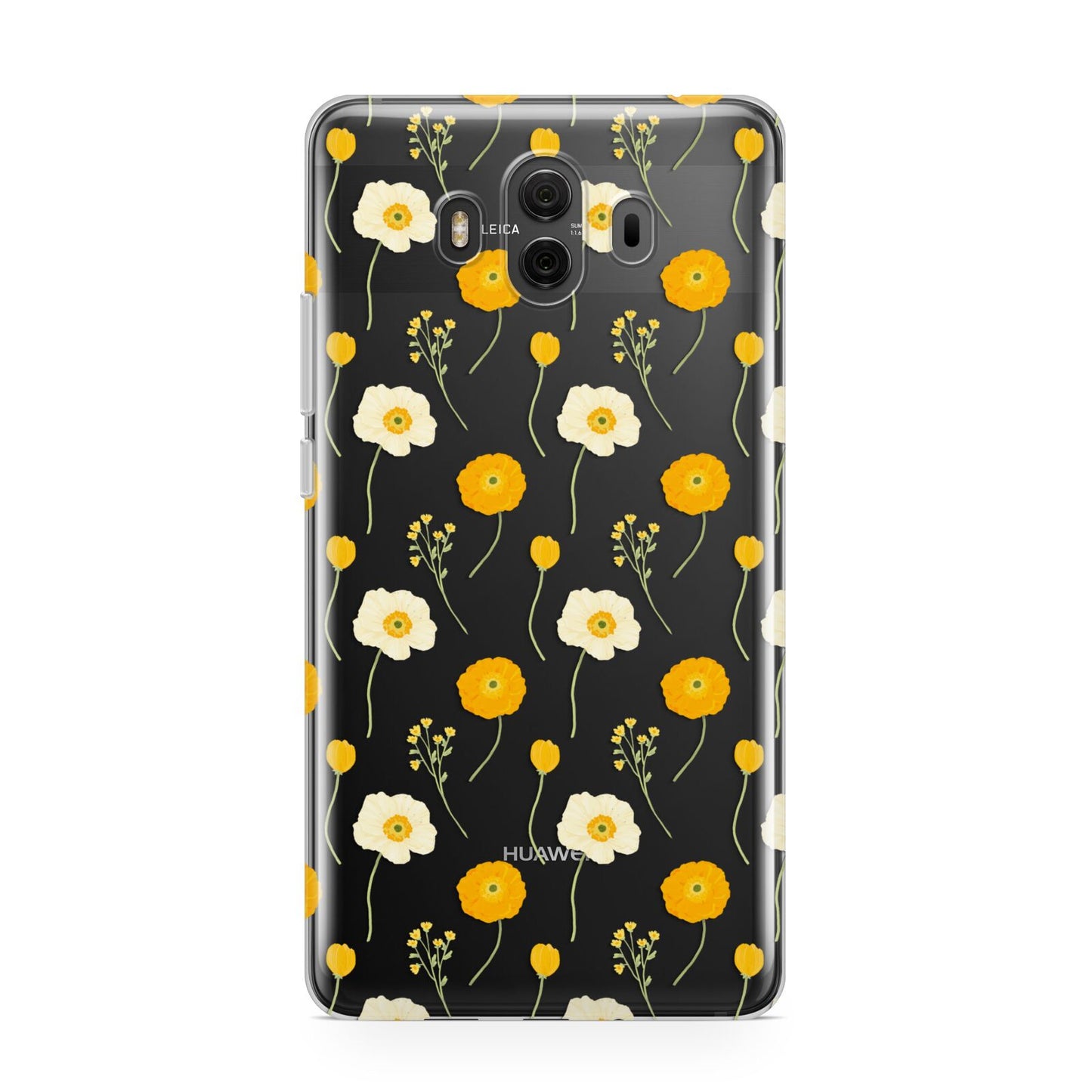 Wild Floral Huawei Mate 10 Protective Phone Case