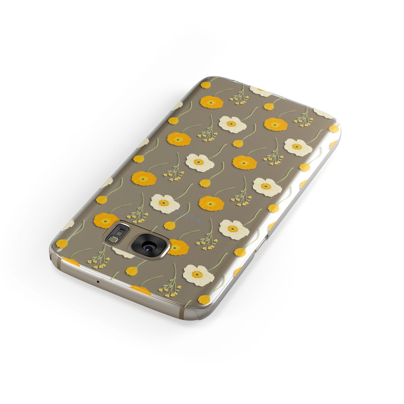 Wild Floral Samsung Galaxy Case Front Close Up