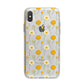 Wild Floral iPhone X Bumper Case on Silver iPhone Alternative Image 1