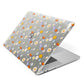 Wild Flower Apple MacBook Case Side View
