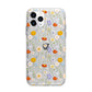Wild Flower Apple iPhone 11 Pro in Silver with Bumper Case
