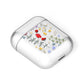 Wild Flowers AirPods Case Laid Flat