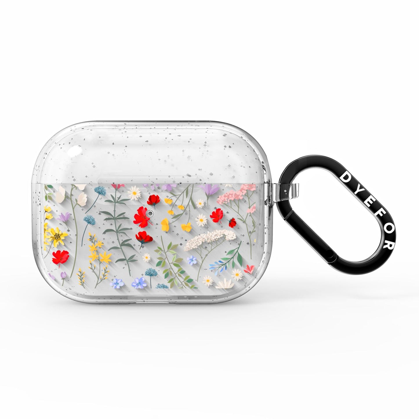 Wild Flowers AirPods Pro Glitter Case