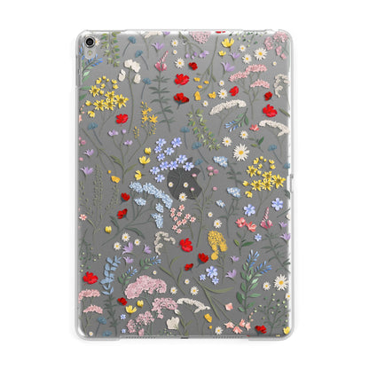 Wild Flowers Apple iPad Silver Case